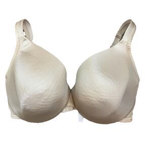 Cacique 38DDD Smooth Lightly Lined Full Coverage Beige Bra